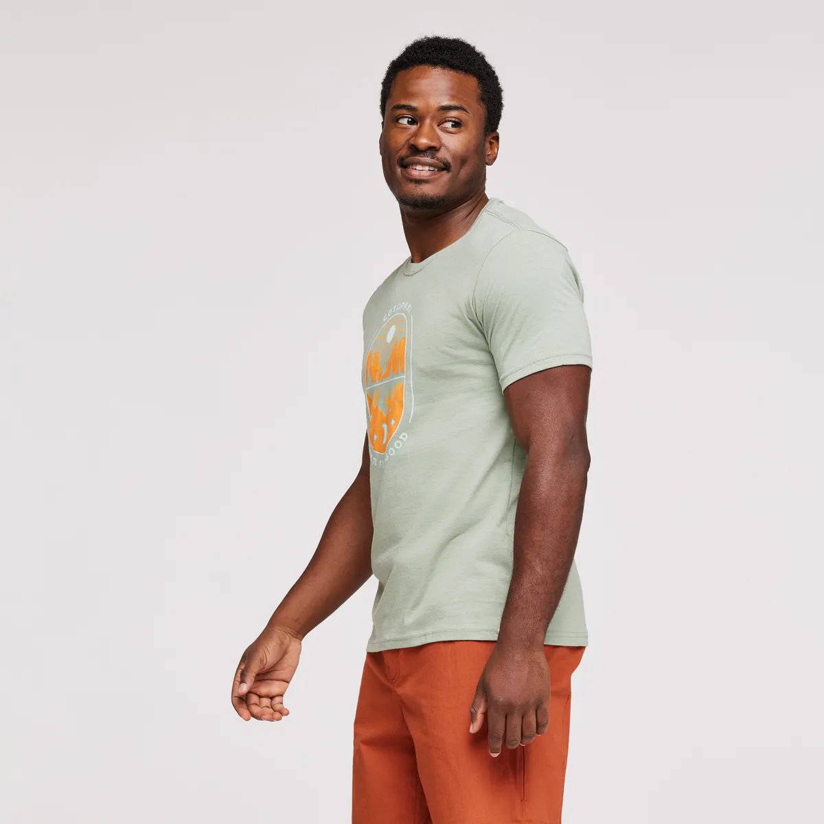 Cotopaxi Day and Night t-shirt homme pin coton