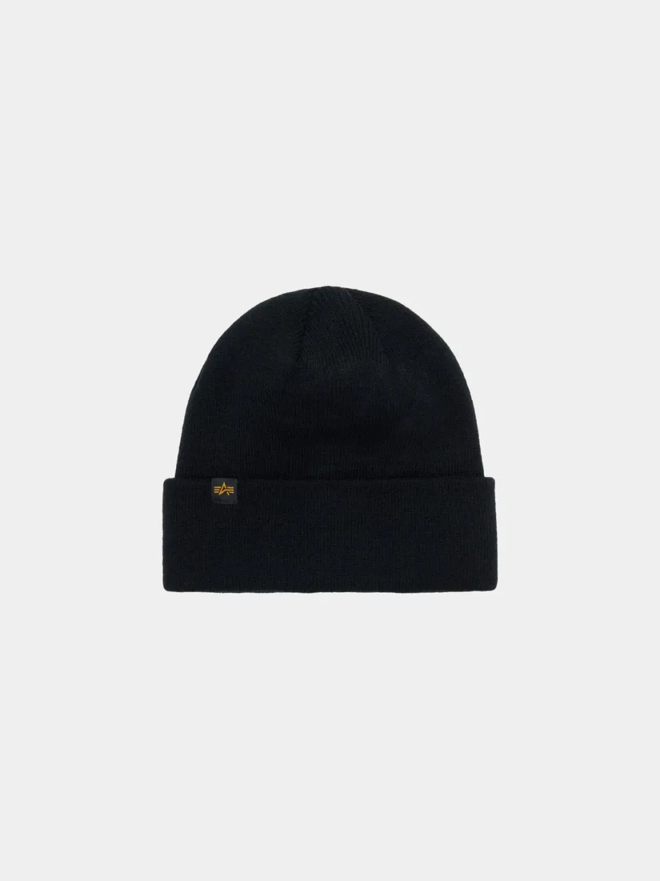 Alpha Industries Essential bonnet court noir acrylique