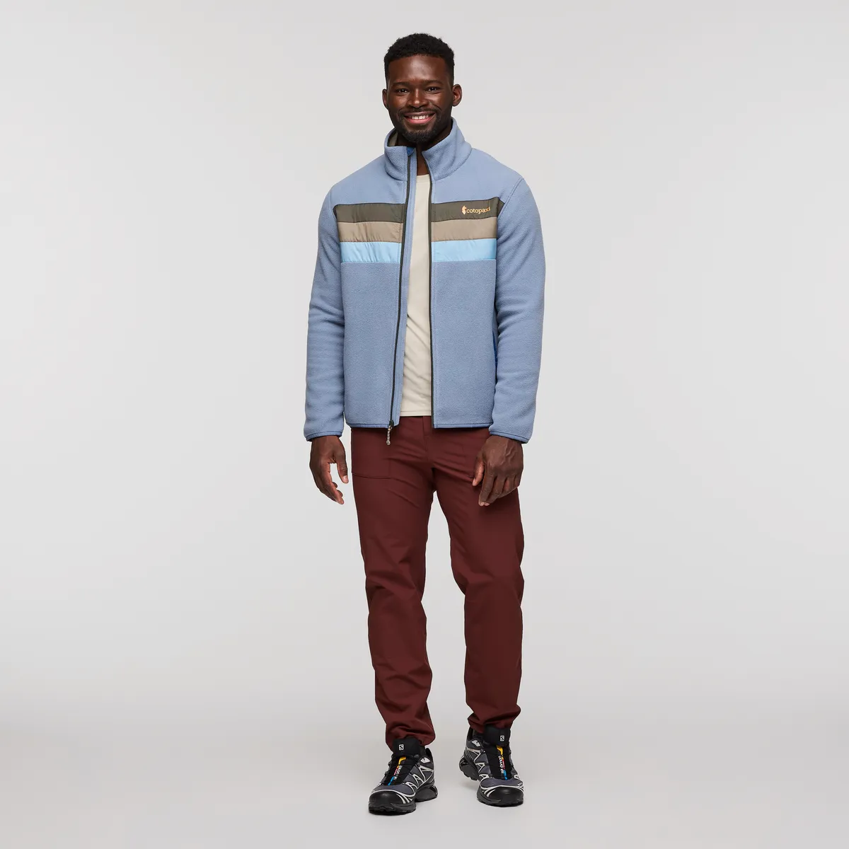 Cotopaxi Teca Fleece veste homme Skyfire polaire recyclée