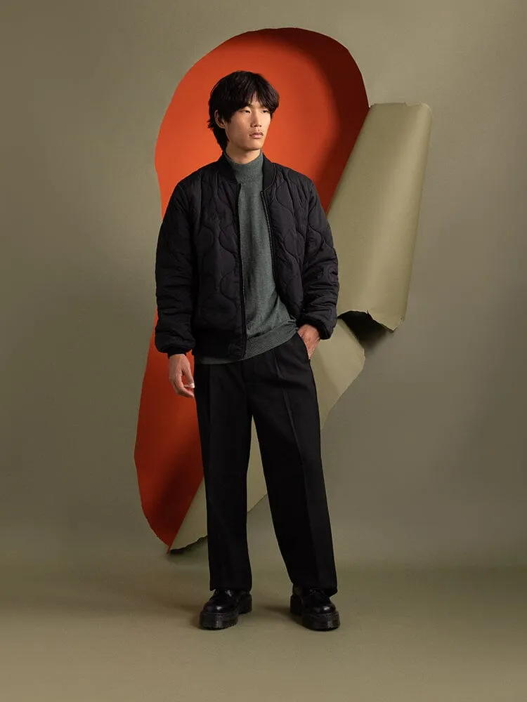 Alpha Industries MA-1 Onion blouson réversible homme noir