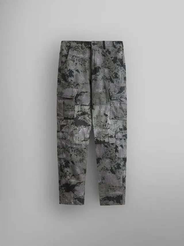 Alpha Industries ACU pantalon cargo homme black blur camo
