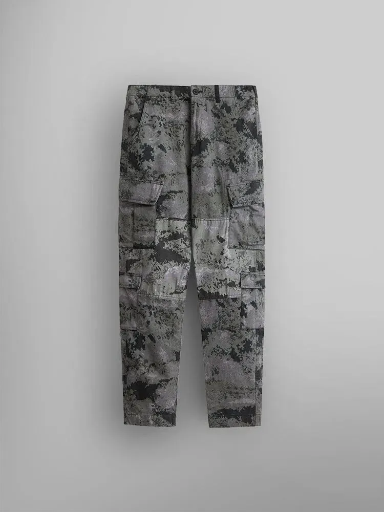 Alpha Industries ACU pantalon cargo homme black blur camo