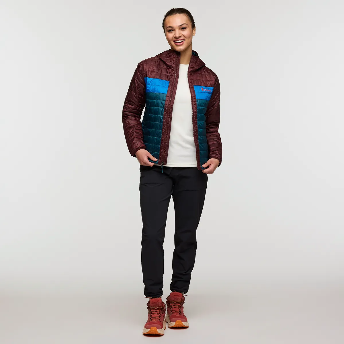 Cotopaxi Capa veste à capuche matelassée femme