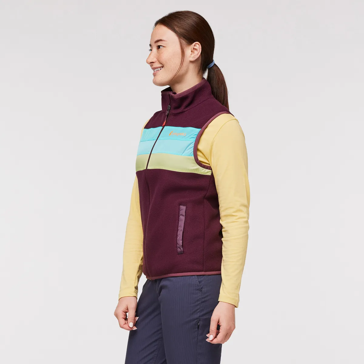 Cotopaxi Teca Fleece gilet femme polyester recyclé