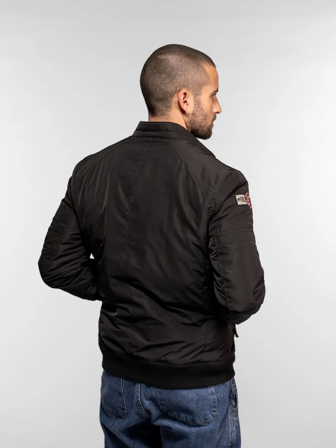 Daytona Stroll veste racing nylon noir