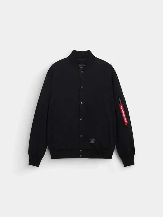 Alpha Industries MA-1 Sweatshirt sweat coton noir