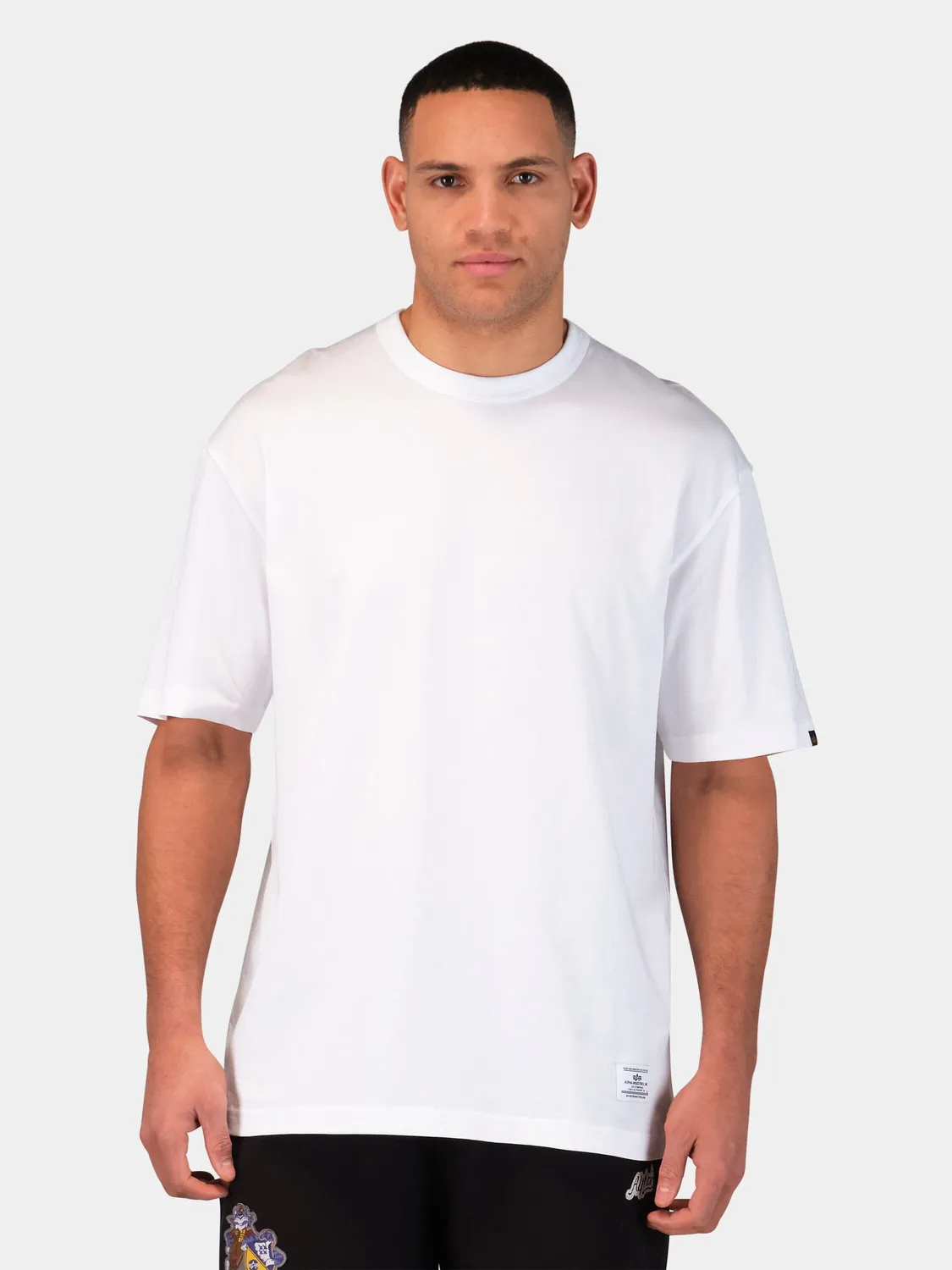 Alpha Industries Angels T-shirt Blanc Bleu Coton