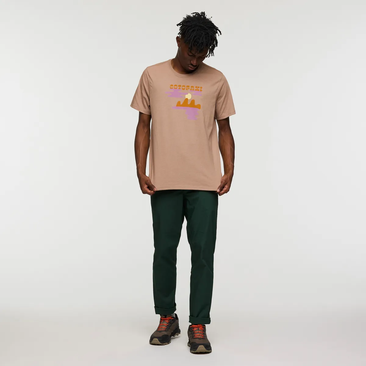 Cotopaxi Sunrise Lake T-shirt homme coton bio Reishi