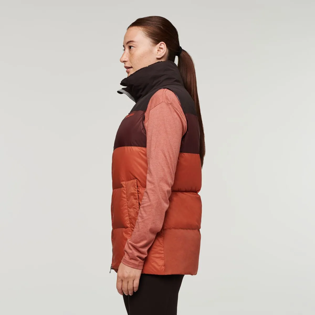 Cotopaxi Solazo Down Vest gilet femme Cavern/Spice duvet