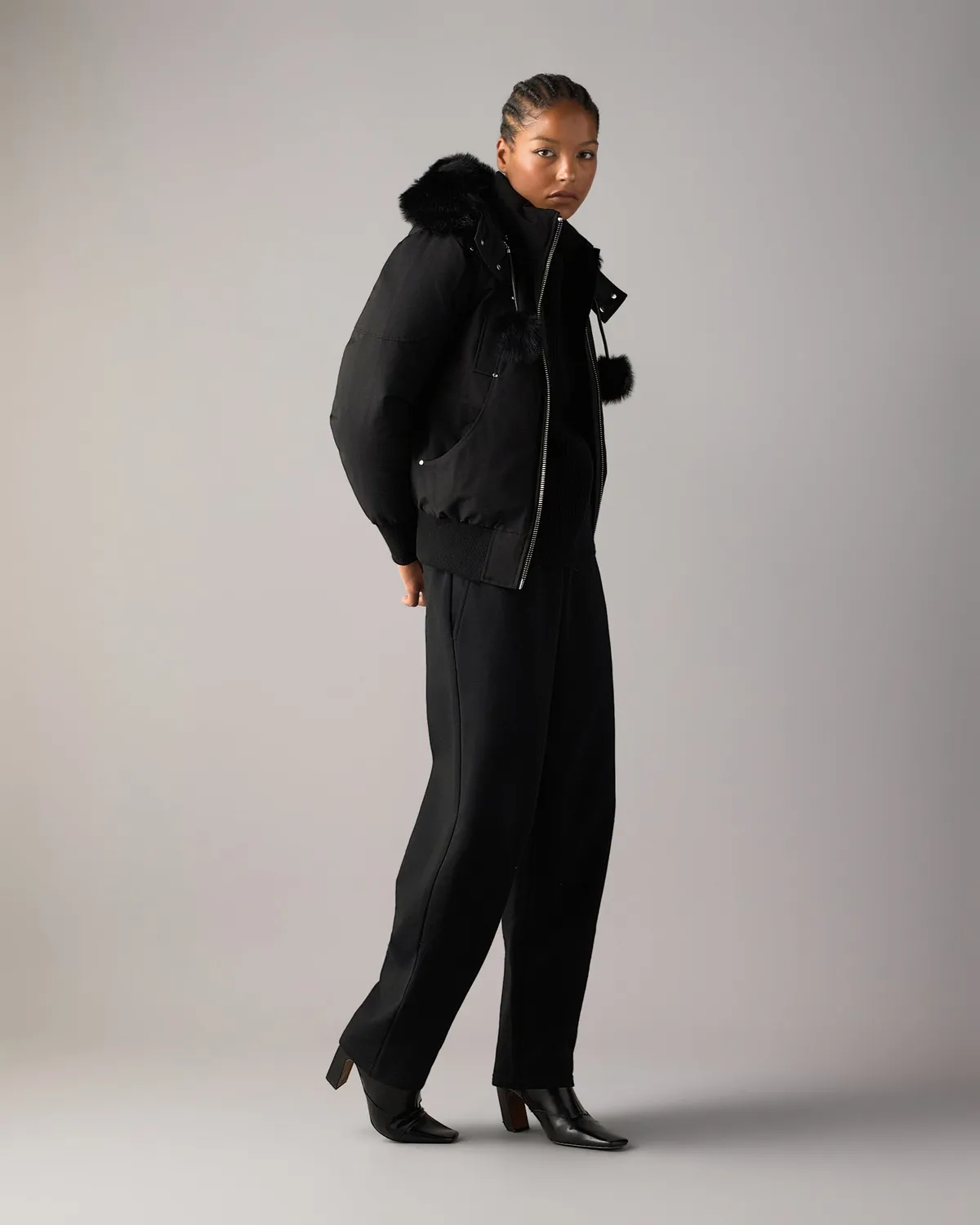 Moose Knuckles Originals Debbie Down Bomber blouson noir duvet