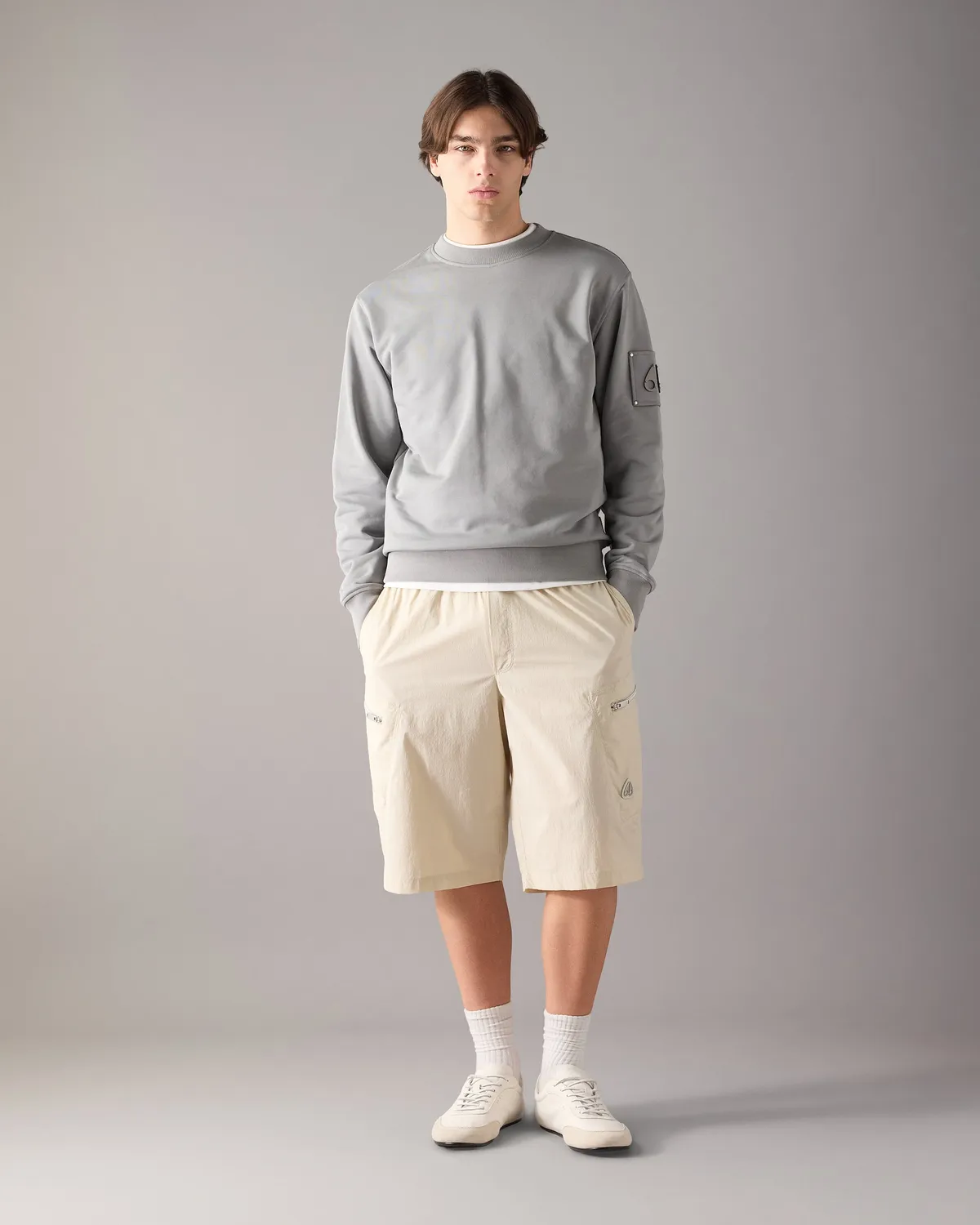 Moose Knuckles Hartsfield sweat col rond molleton