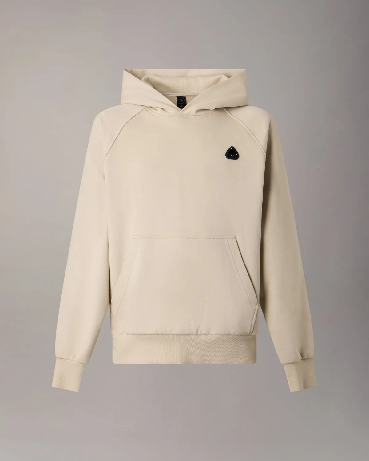 Moose Knuckles Yul sweat capuche écru molleton
