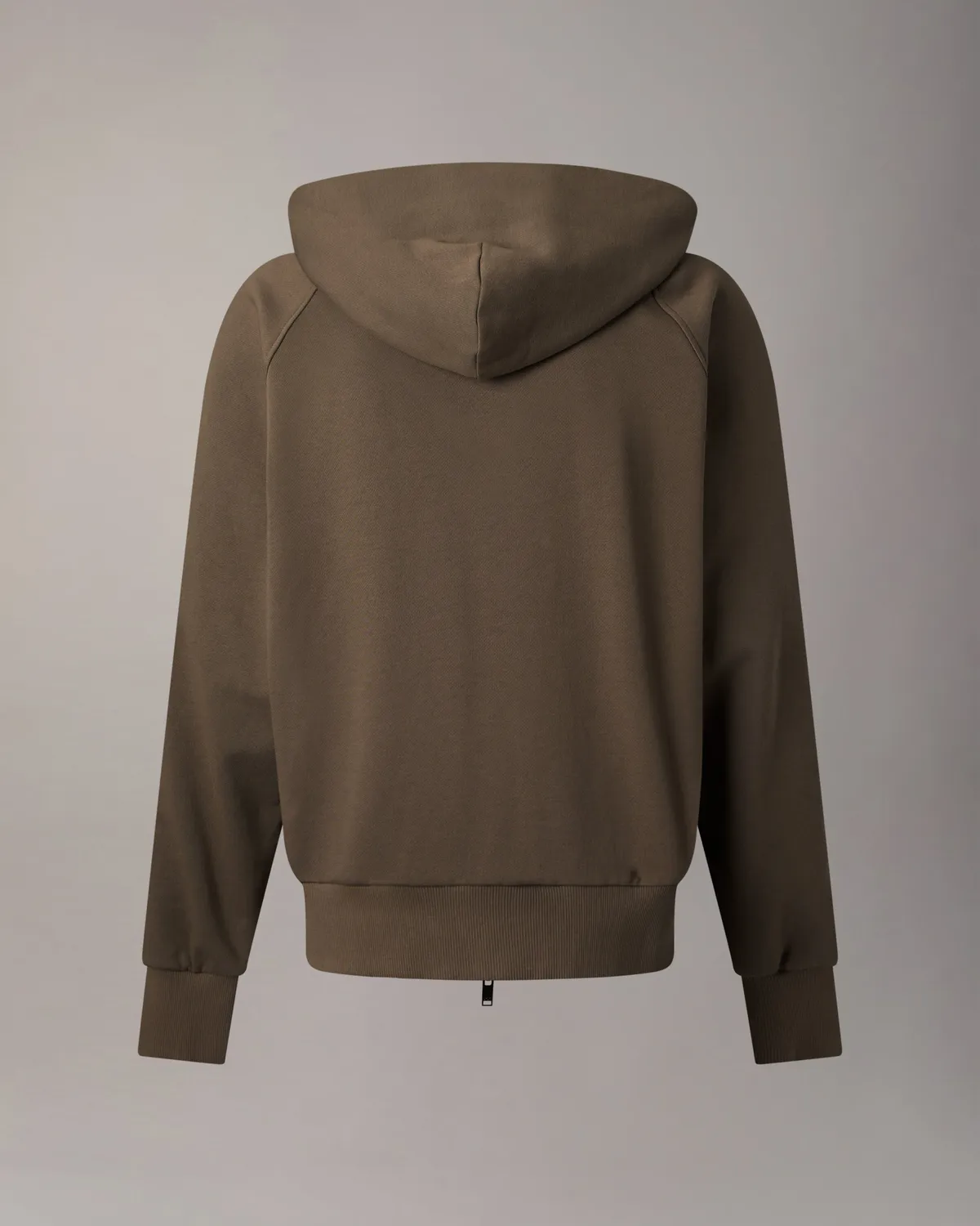Moose Knuckles Yul sweat zippé gris capuche