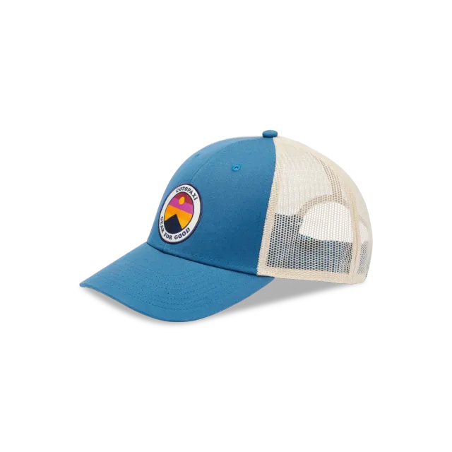 Cotopaxi Sunny Side casquette trucker Amber respirante