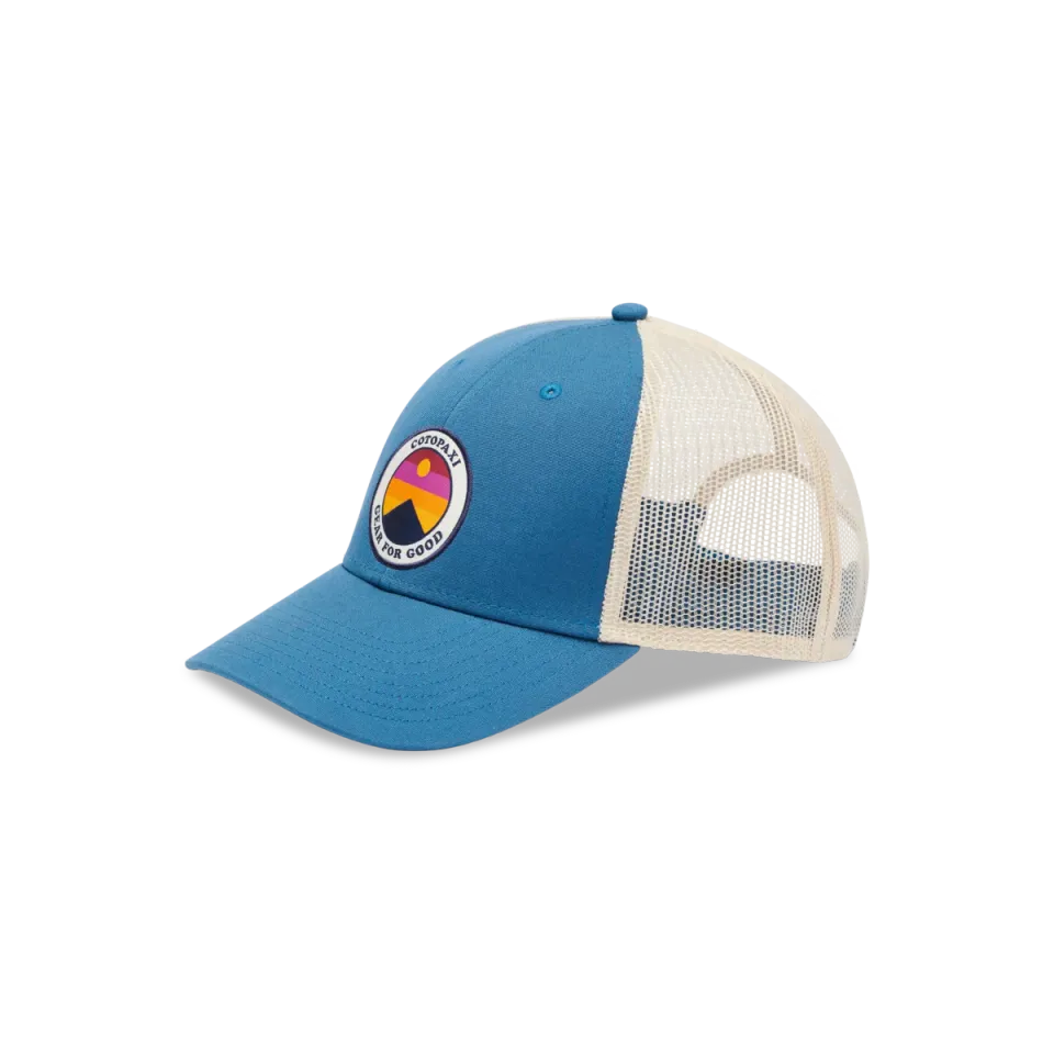 Cotopaxi Sunny Side casquette trucker Amber respirante