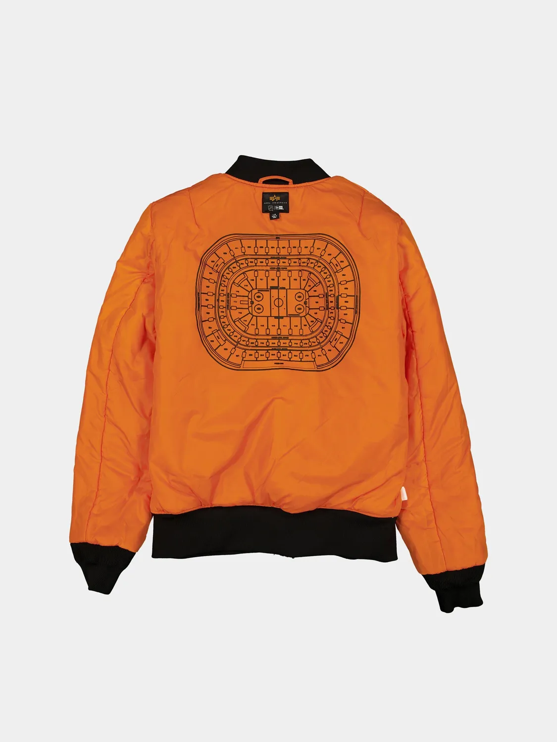 Alpha Industries Blackhawks New Era MA-1 bomber noir camo