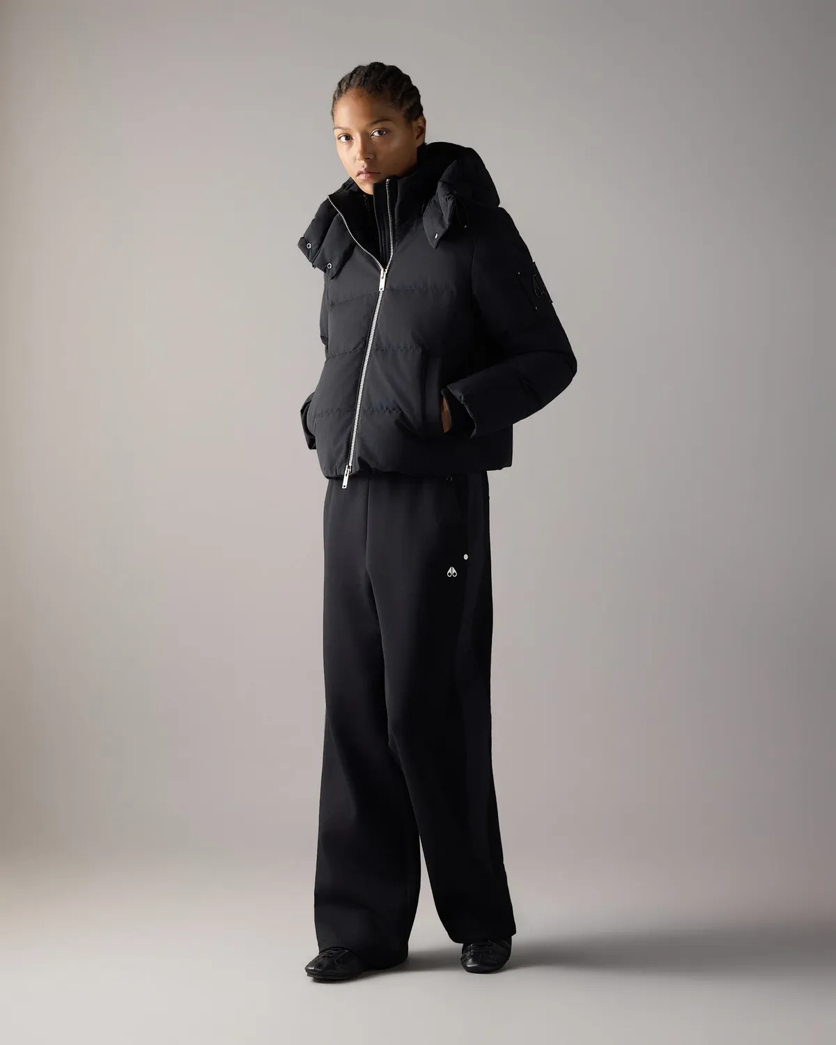 Moose Knuckles Banff Down veste noire longue