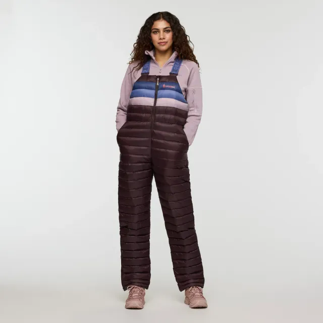 Cotopaxi Fuego Down Overall salopette femme Fjord Stripes duvet