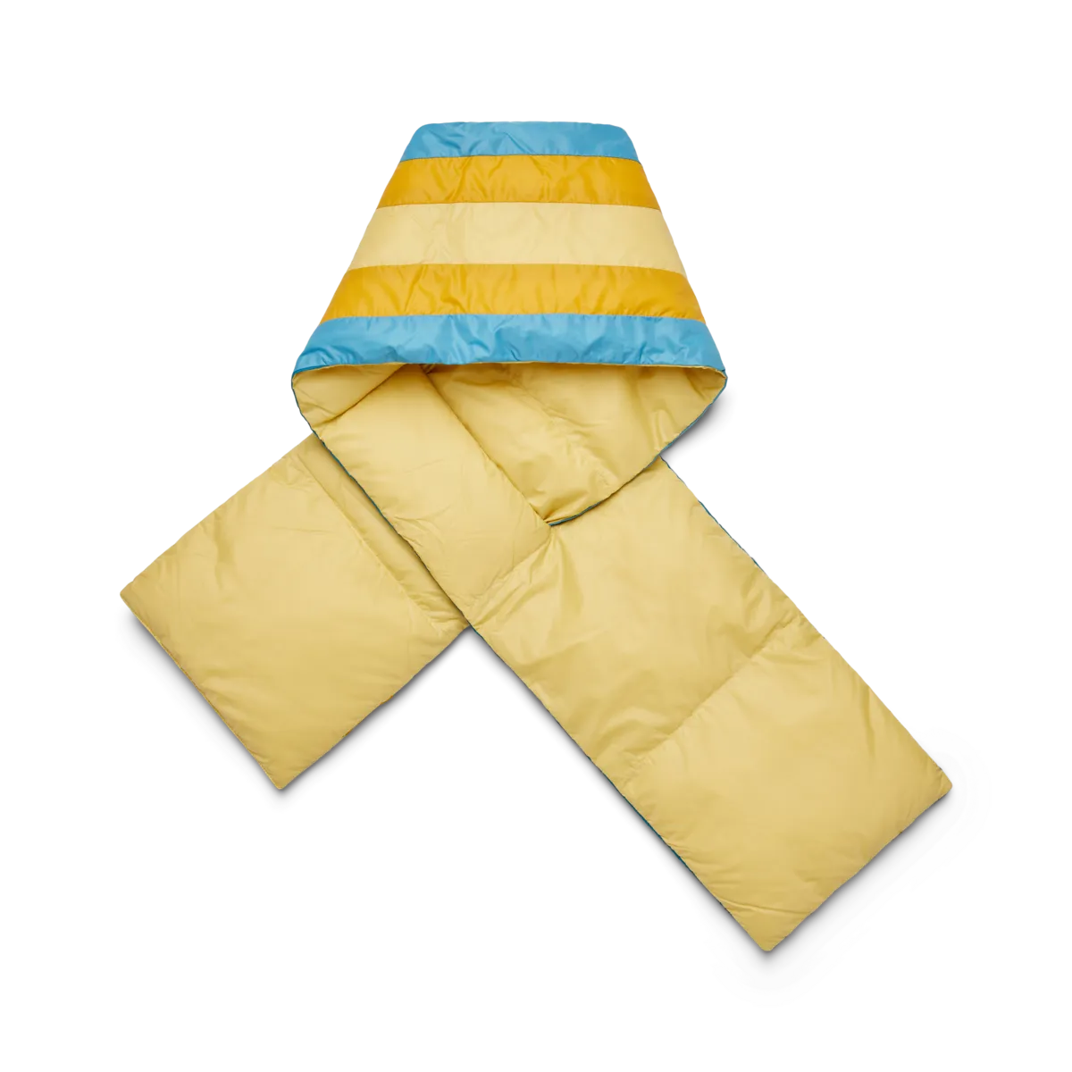 Cotopaxi Fuego Down écharpe duvet rayée chaude