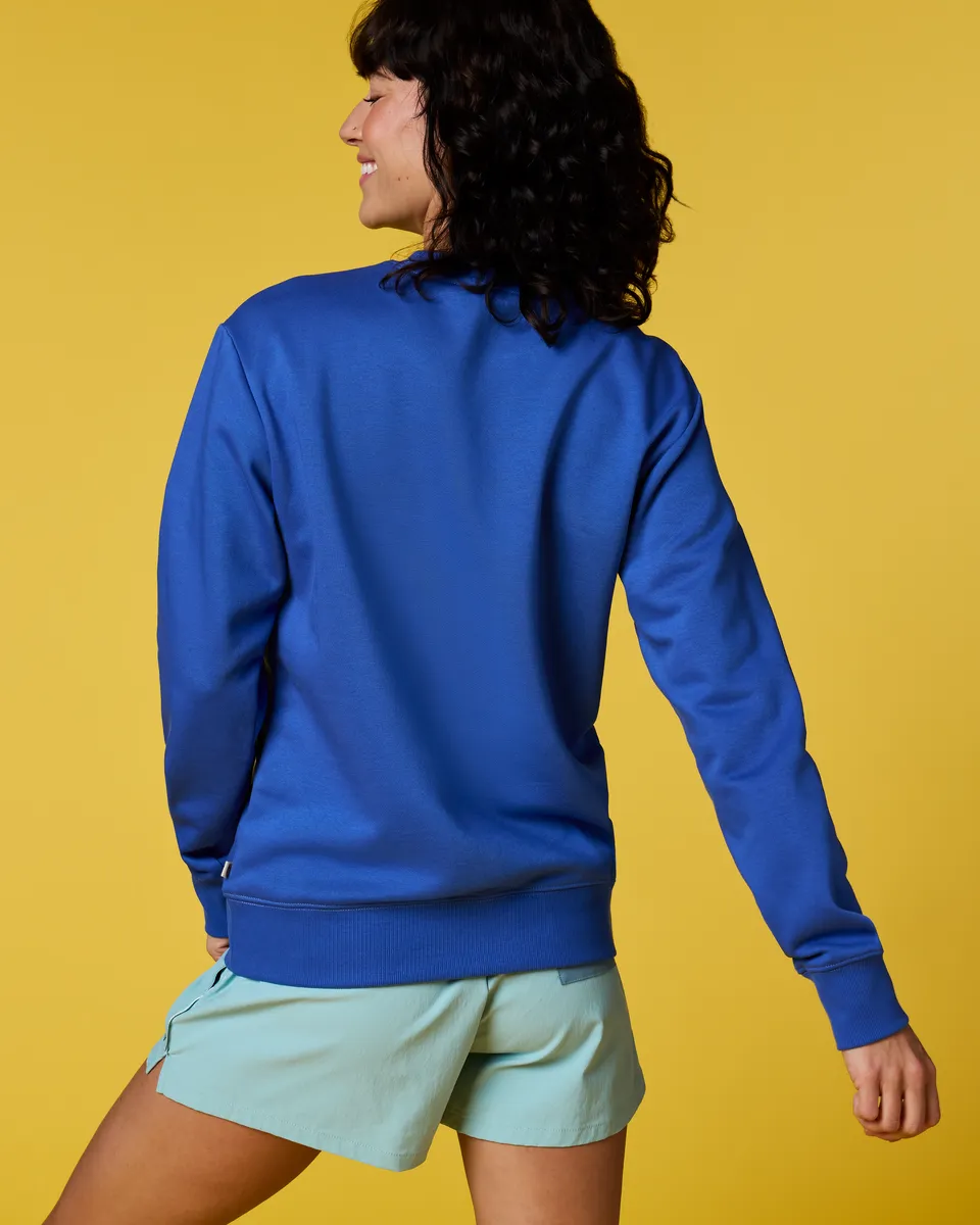 Cotopaxi Lava Llama sweat femme Azure coton bio