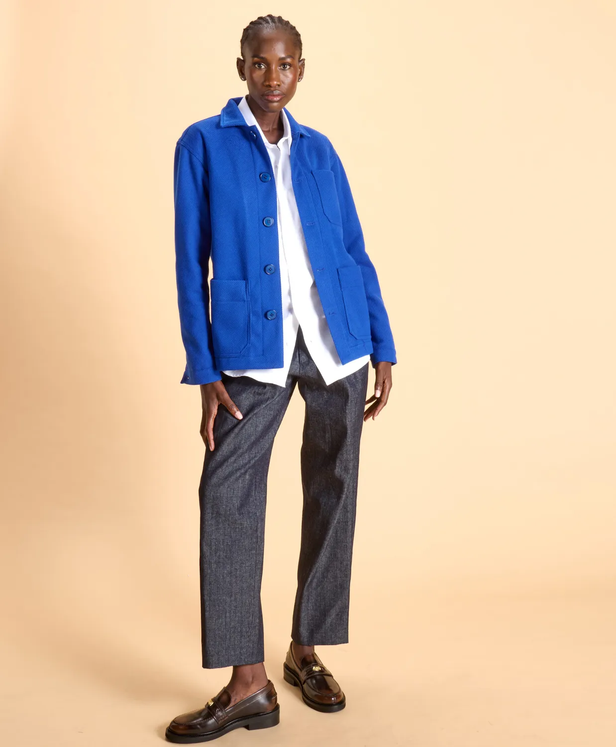 Soubacq Le Bleu Alexandre veste serge hiver