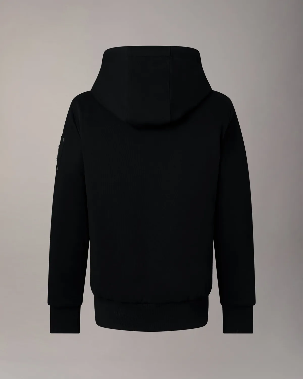 Moose Knuckles Bunny hoodie noir molleton chaud