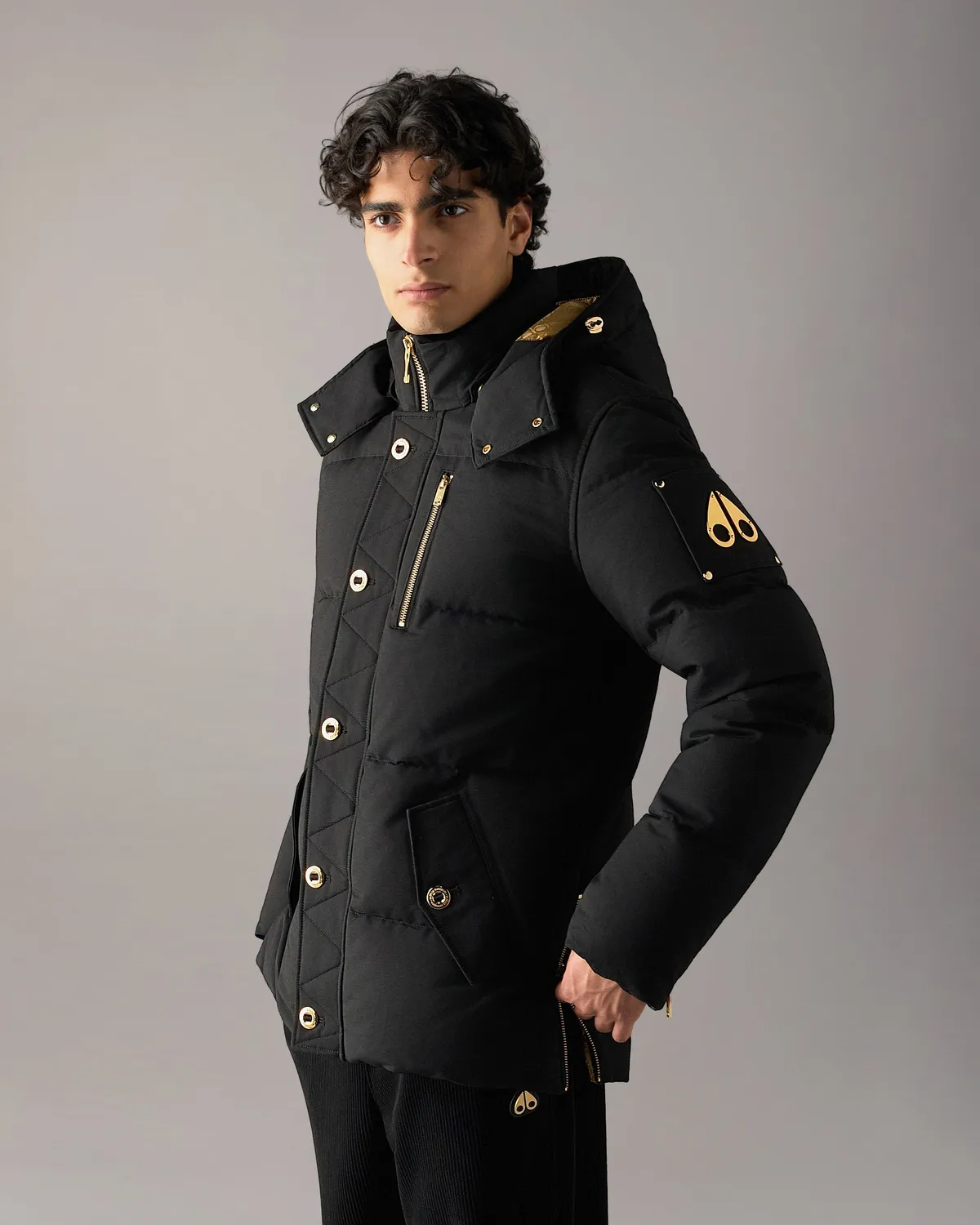 Moose Knuckles Gold Series Original 3Q doudoune noire
