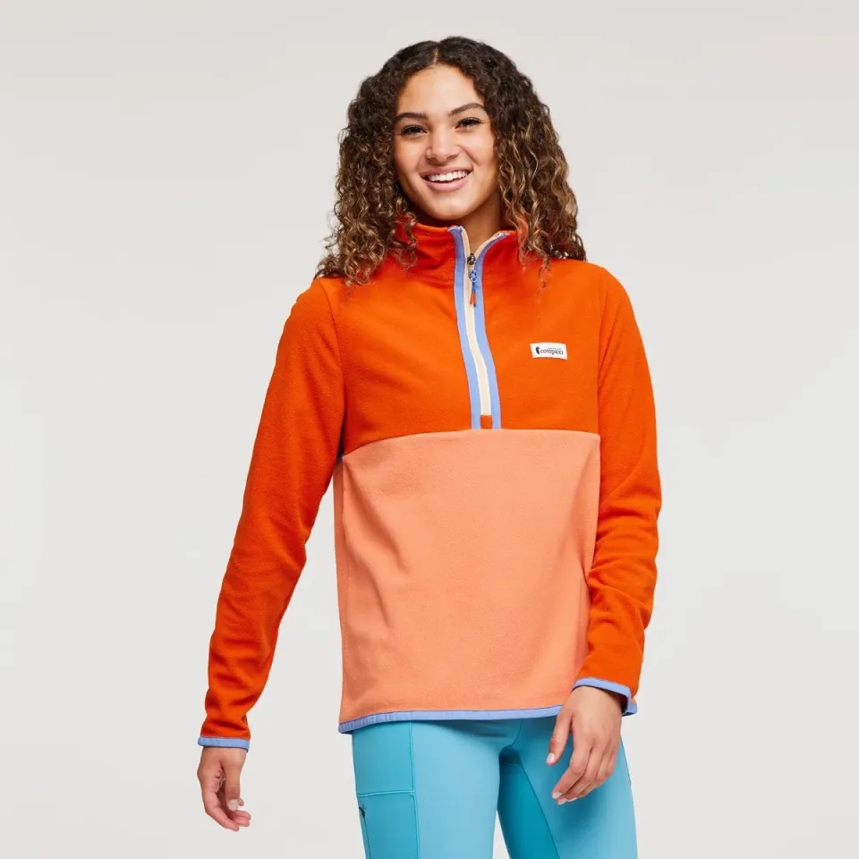 Cotopaxi Amado Fleece Pullover polaire femme graphite recyclé