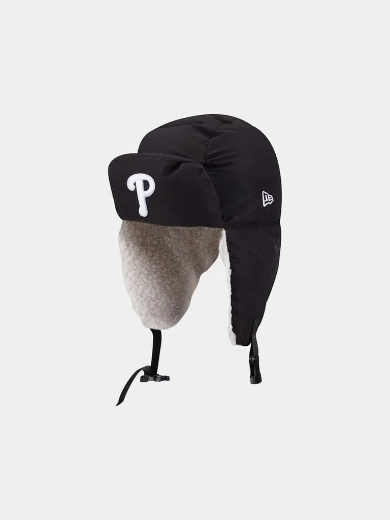 Alpha Industries Phillies Trapper chapka noire polyester