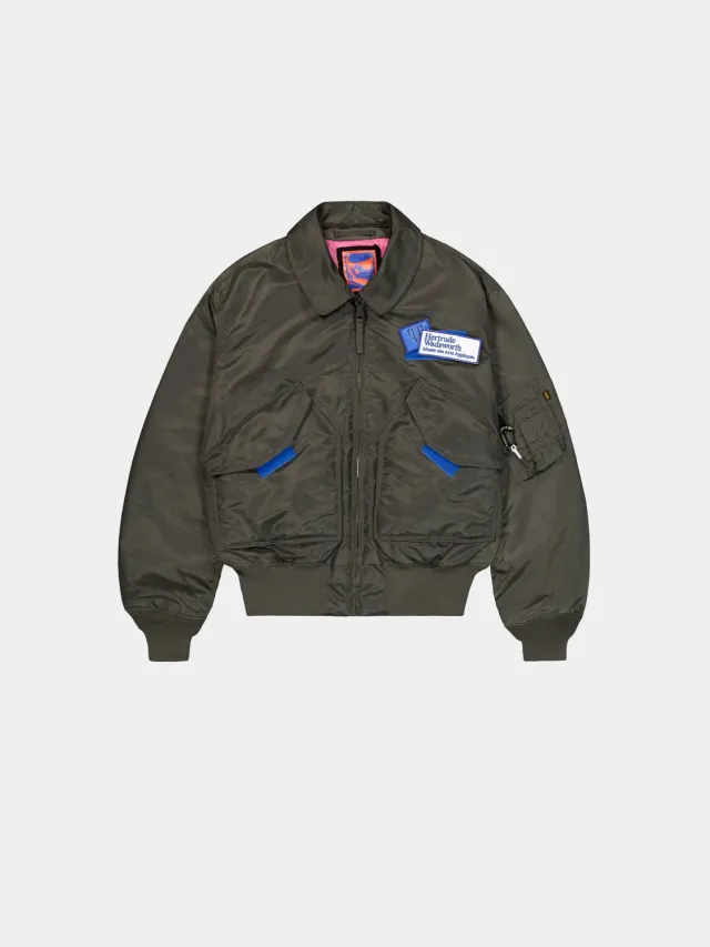 Alpha Industries GR10K CWU 45/P Blouson Gris Replica