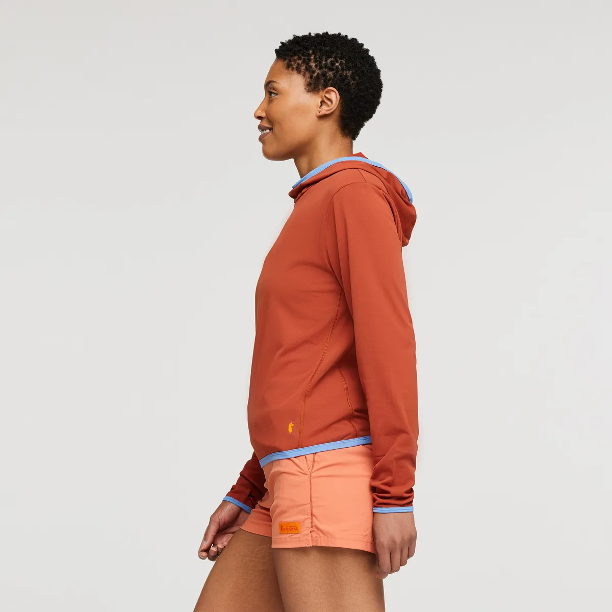 Cotopaxi Sombra sweat capuche femme Spice anti-UV UPF 50+