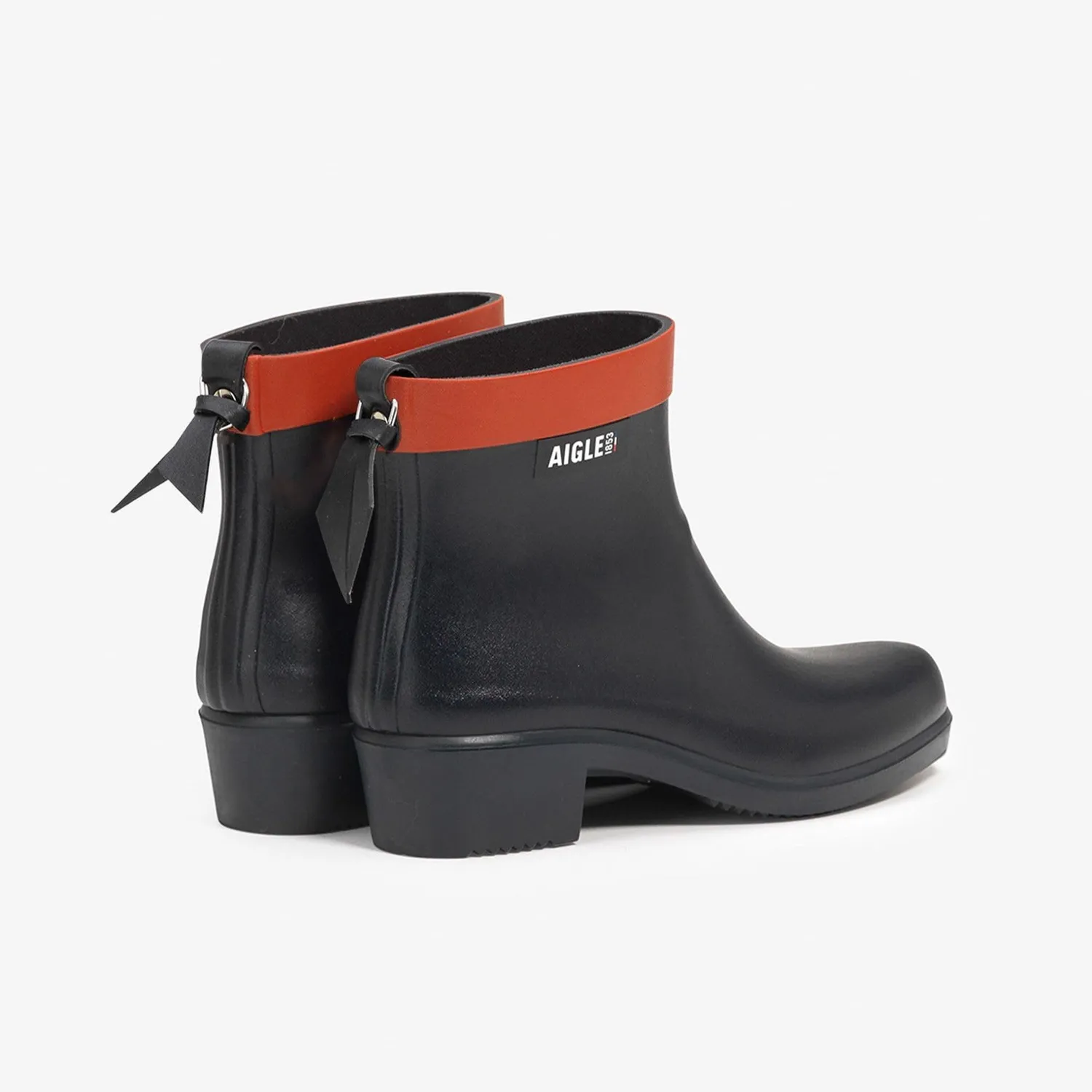 Aigle Myrica bottillon pluie femme 39 marine talon