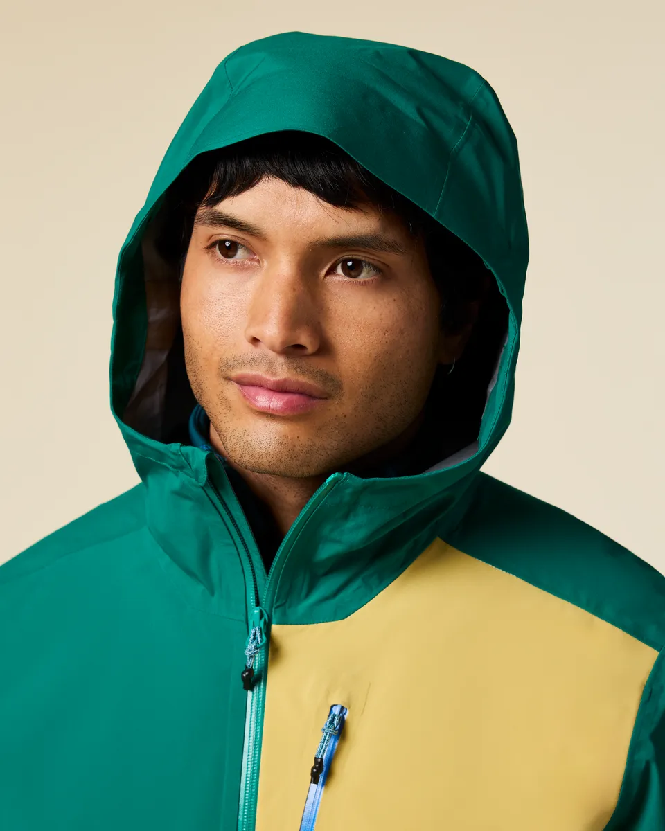 Cotopaxi Impermeo 3L Veste imperméable homme Malachite
