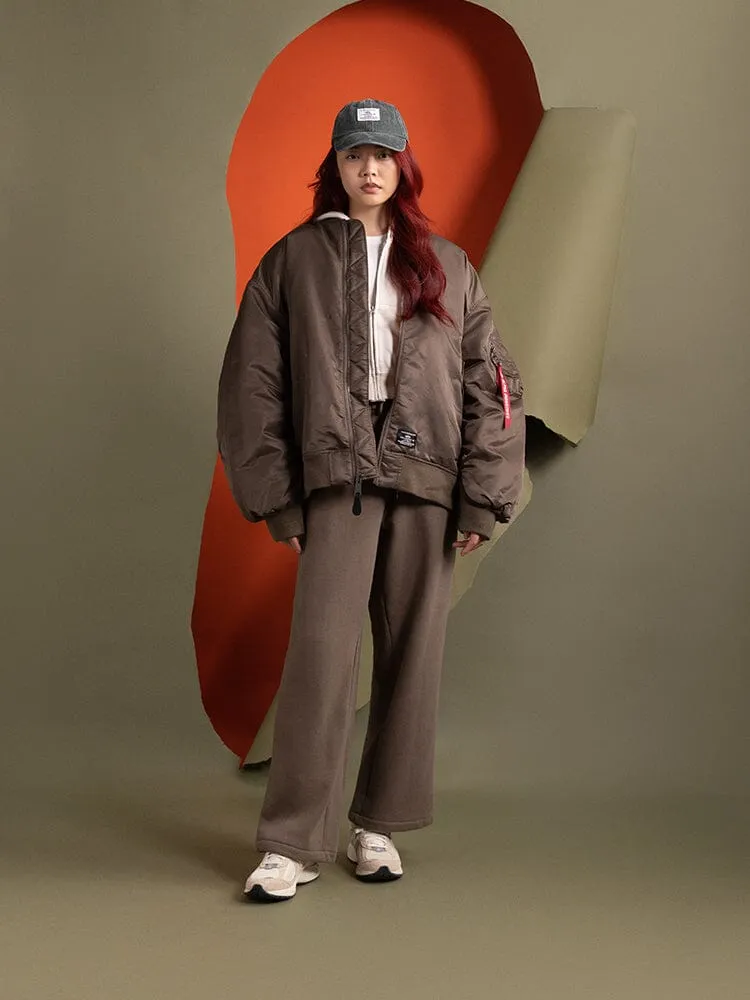Alpha Industries MA-1 Mod bomber femme coyote oversize
