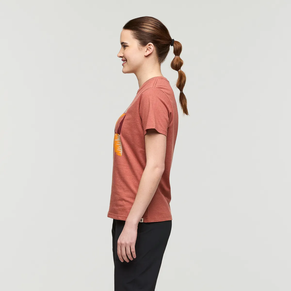 Cotopaxi Reflections T-shirt femme Faded Brick graphique