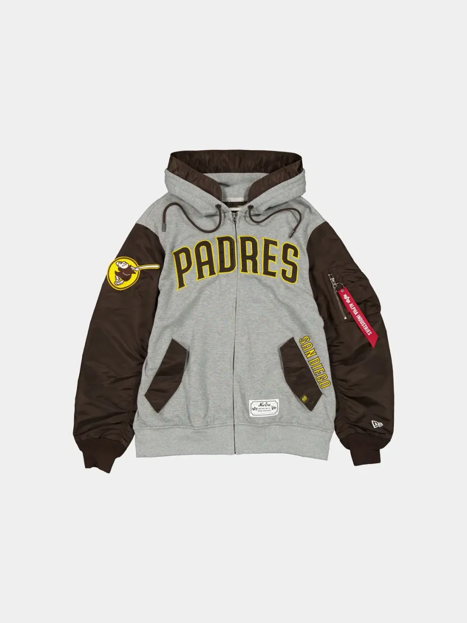 Alpha Industries MA-1 San Diego Padres sweat marron