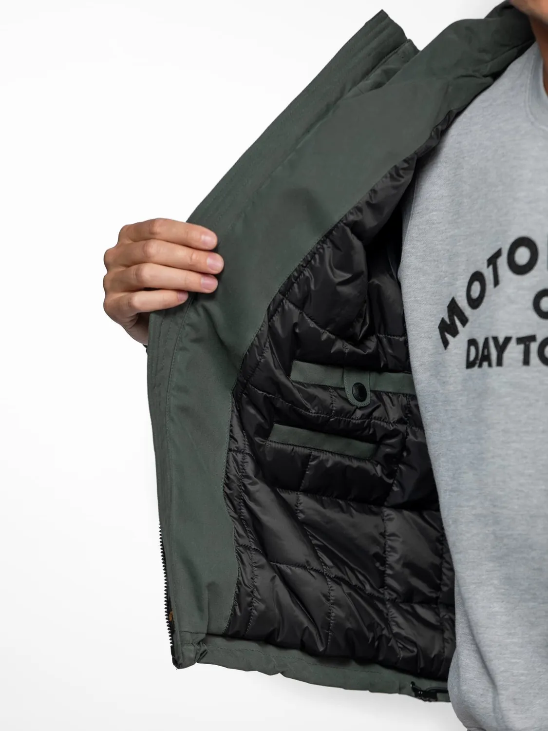 DAYTONA Frey parka courte homme capuche sorona