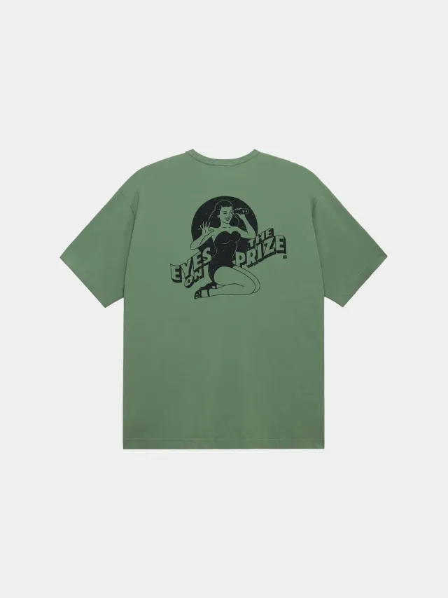 Alpha Industries Eyes On The Prize t-shirt Moss coton