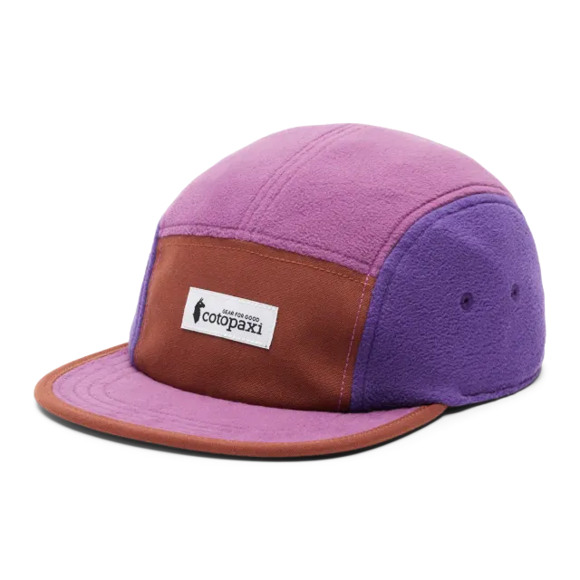 Cotopaxi Fleece 5-Panel casquette polaire recyclée Rusty