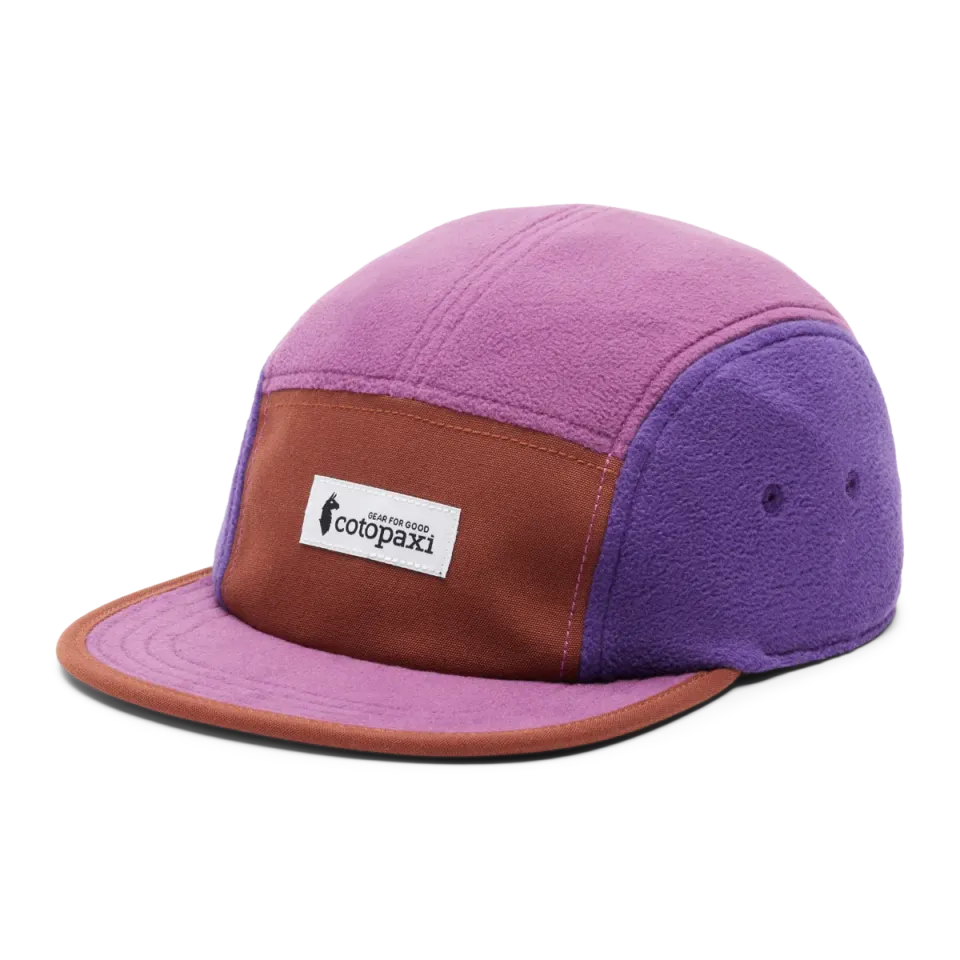 Cotopaxi Fleece 5-Panel casquette polaire recyclée Rusty