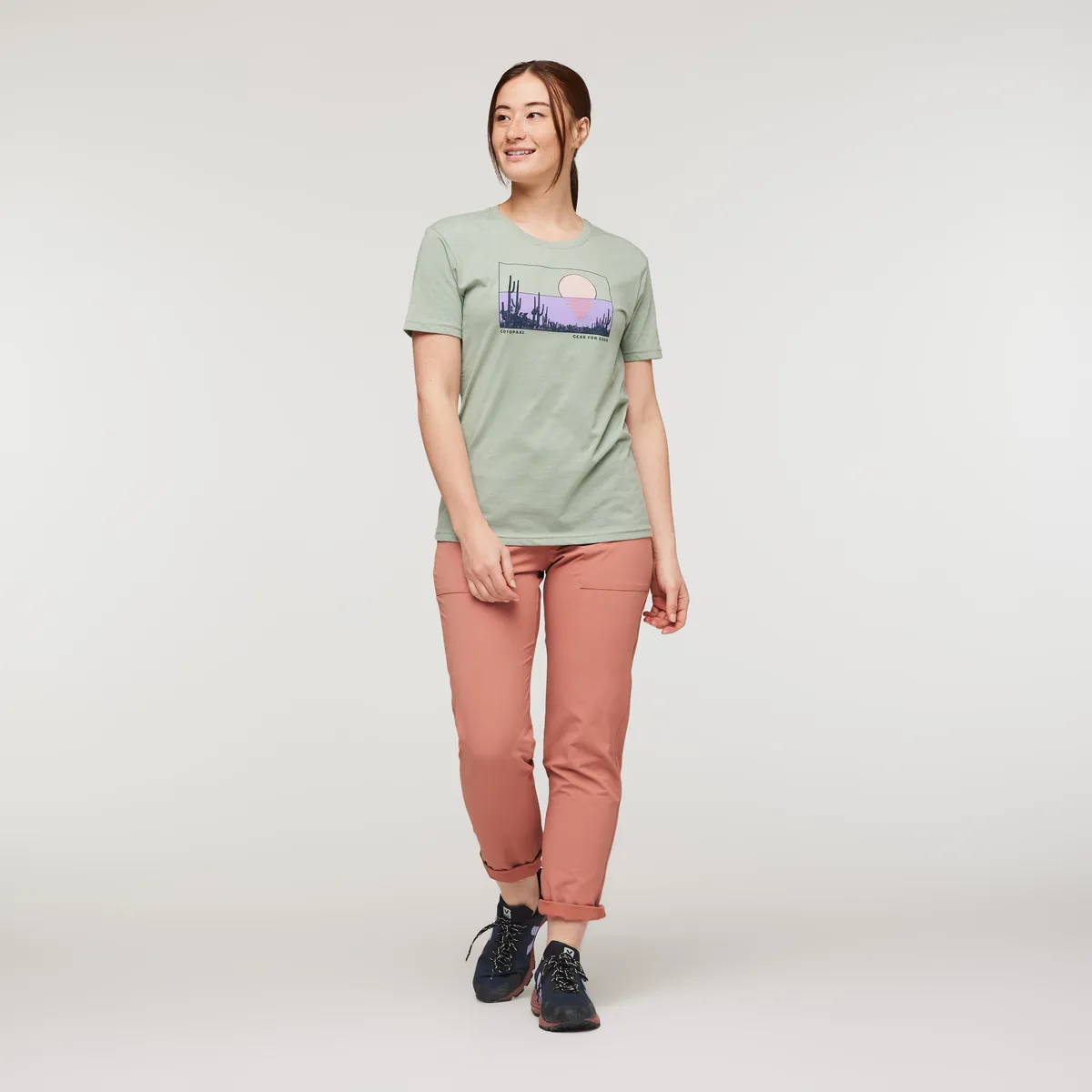 Cotopaxi Desert View t-shirt femme Lupine manches courtes