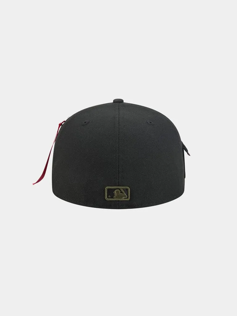 Alpha Industries 59FIFTY casquette fitted noir polyester