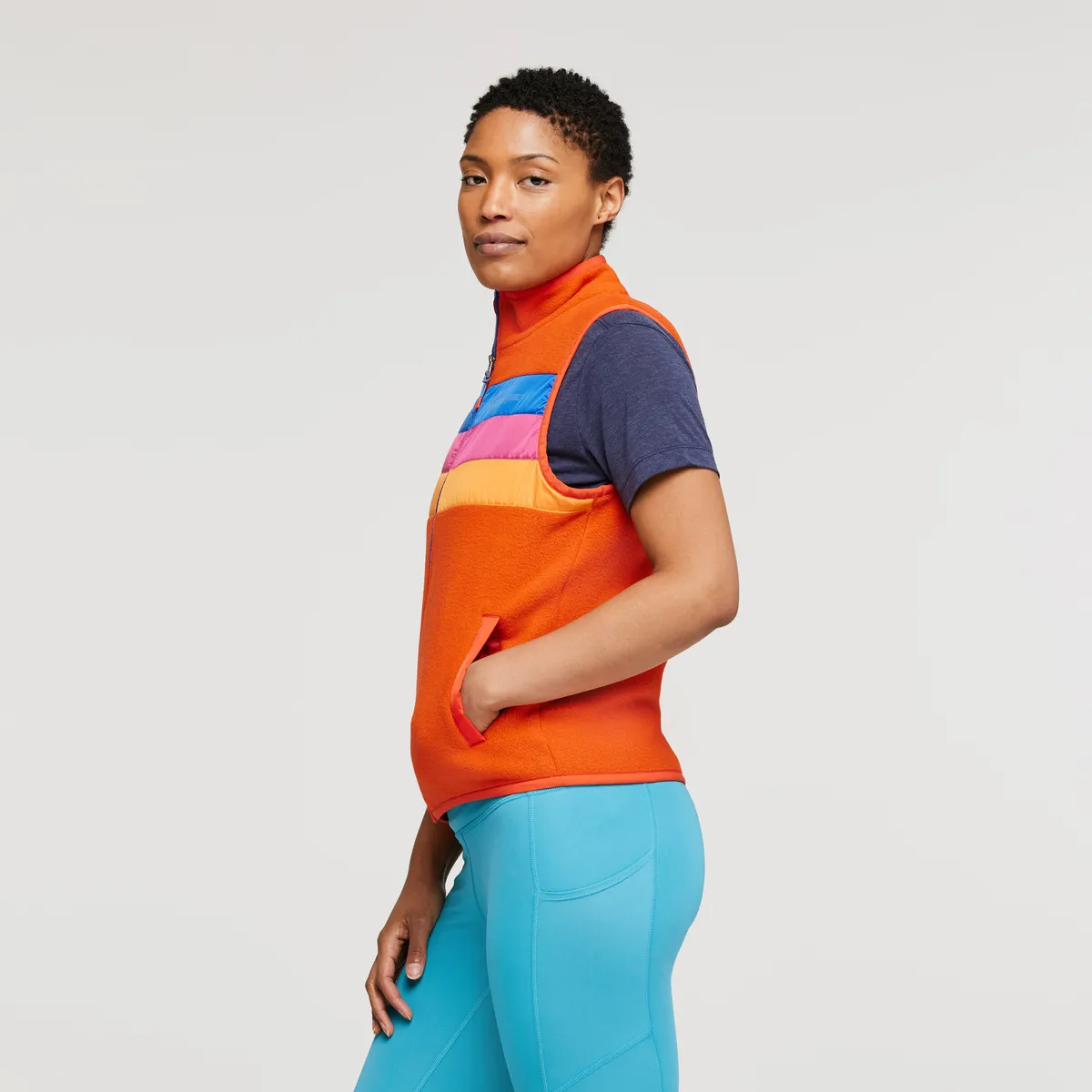 Cotopaxi Teca gilet polaire femme recyclé tailles XXS-4X
