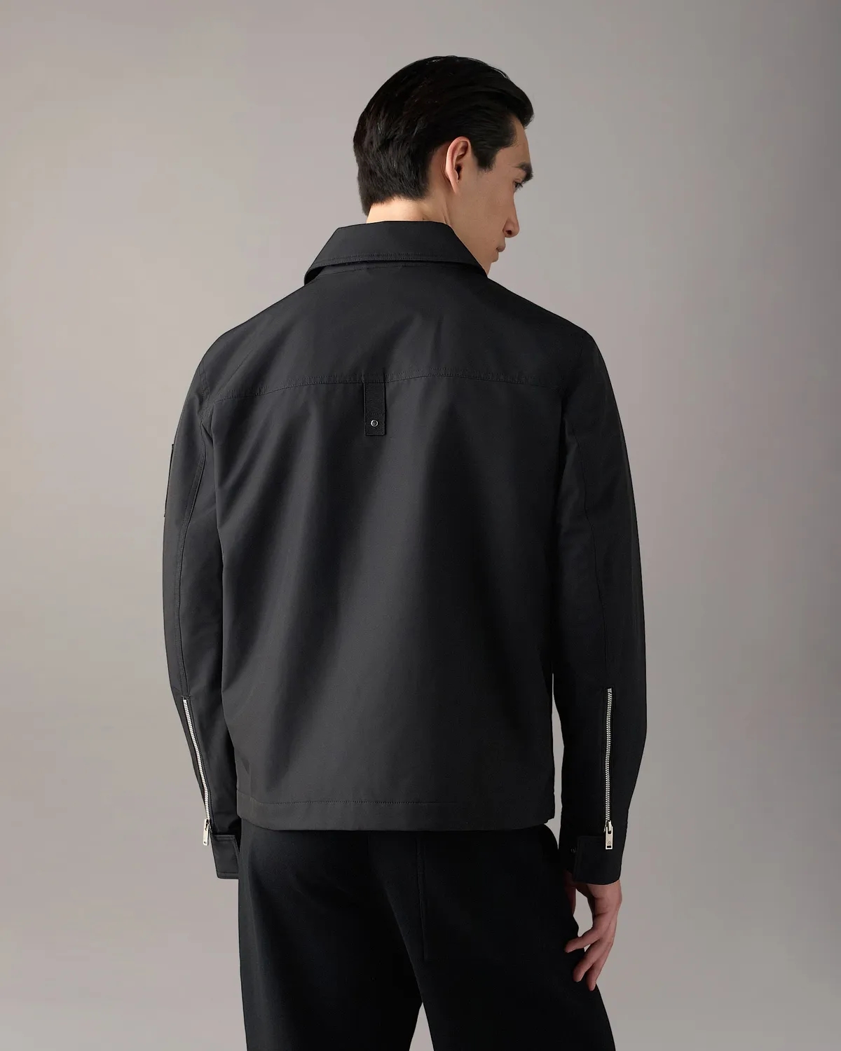Moose Knuckles Jacques surchemise noire légère