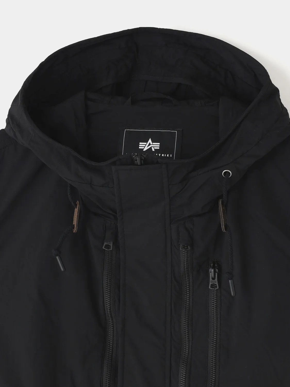 Alpha Industries White Mountaineering parka fishtail noire