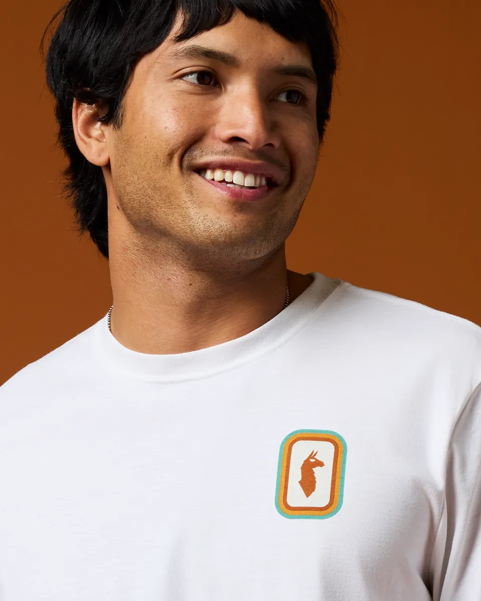 Cotopaxi Radiant Llama t-shirt manche longue Blanc