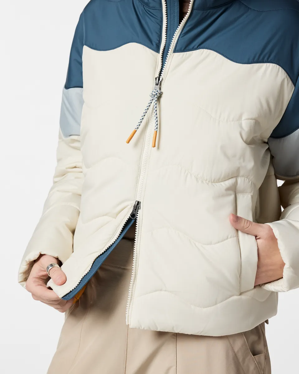 Cotopaxi Lumbre doudoune femme rayures déperlante