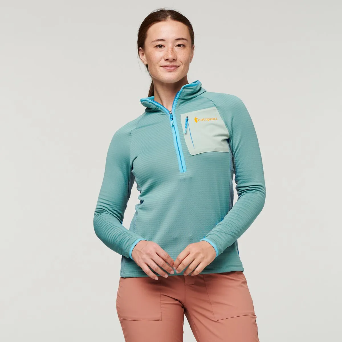Cotopaxi Otero Fleece Half-Zip polaire femme gulf technique