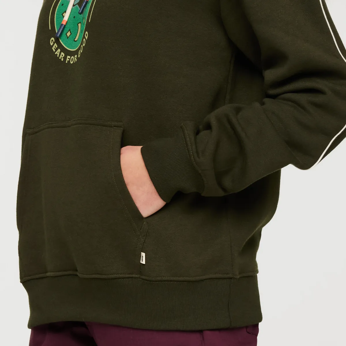 Cotopaxi Day And Night sweat capuche femme Burgundy coton