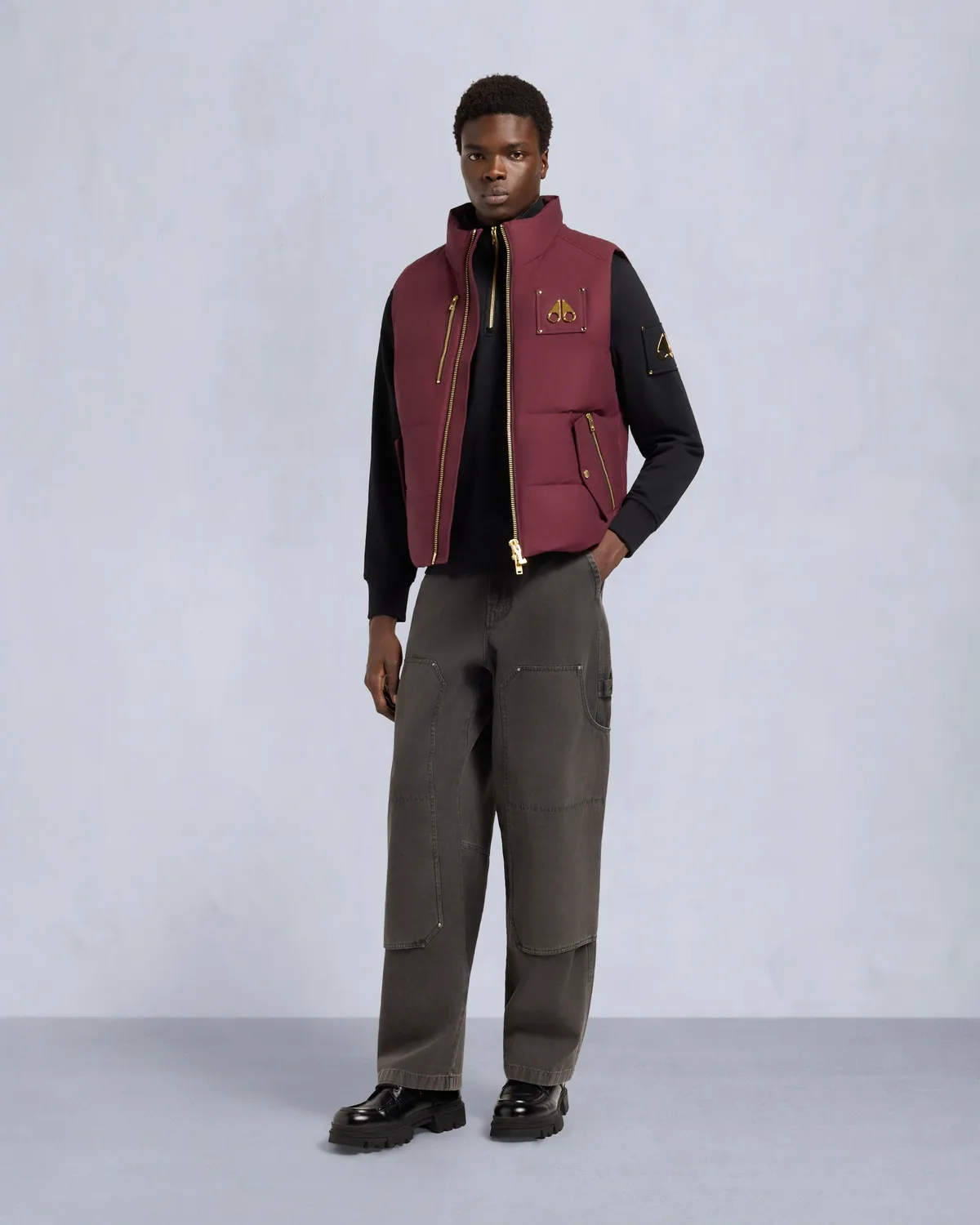 Moose Knuckles Gold Series Westmount gilet noir homme